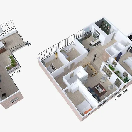 Appartamento Fabulous, Enormous 4+ Bedroom Duplex, 5th Arr., Sleeps 10, Refpar105006
